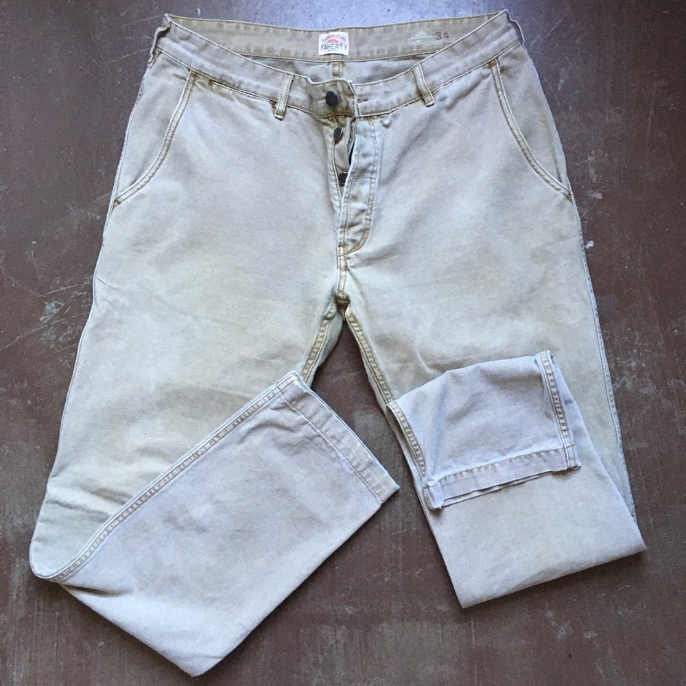 Faherty Duck Canvas Pants